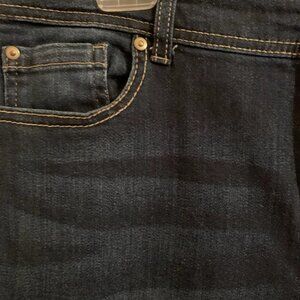 INC Sz 10 Dark Blue Skinny Leg Stretch Jeans